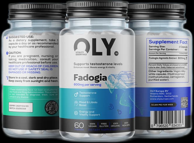 Oly - Fadogia Agrestis - 600 mg - 60 kapselia