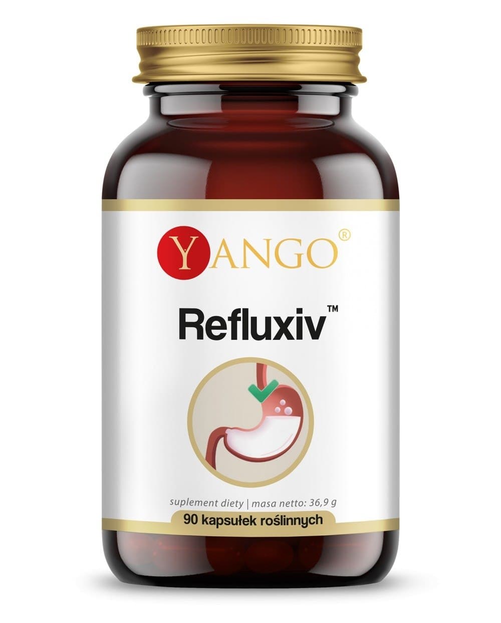 Yango - Reflux Support - 90 Caps – Yango förpackning