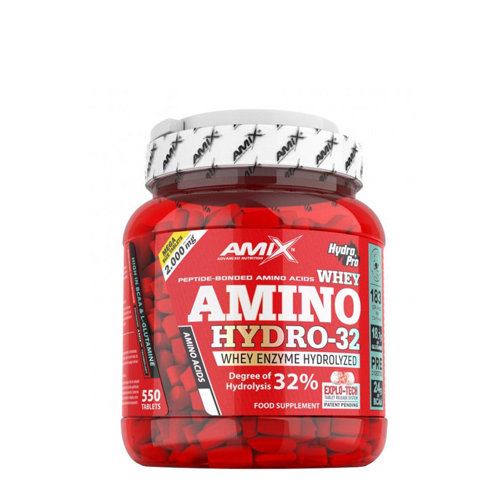 Amix - Amino Hydro 32 - 550 Tabs – Amix förpackning