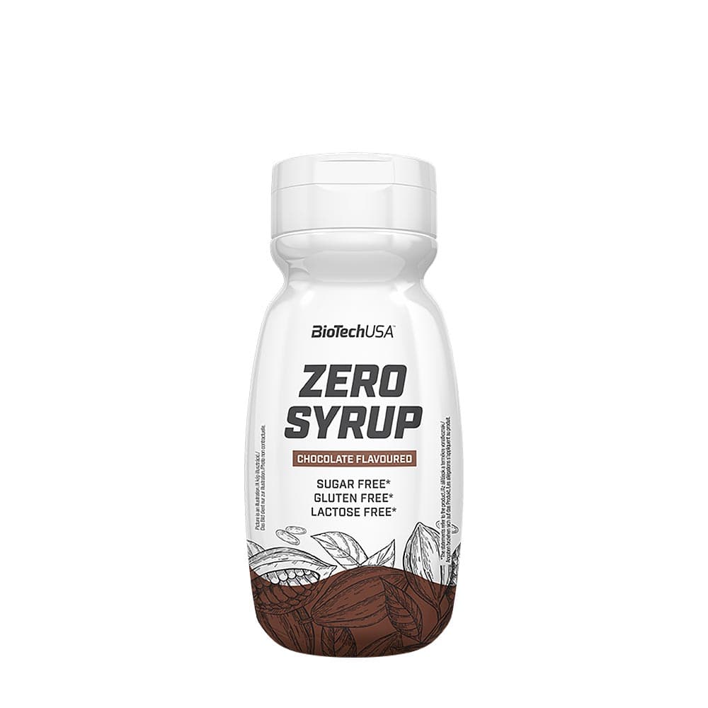 Biotechusa - Zero Syrup - 320ml – BioTechUSA förpackning
