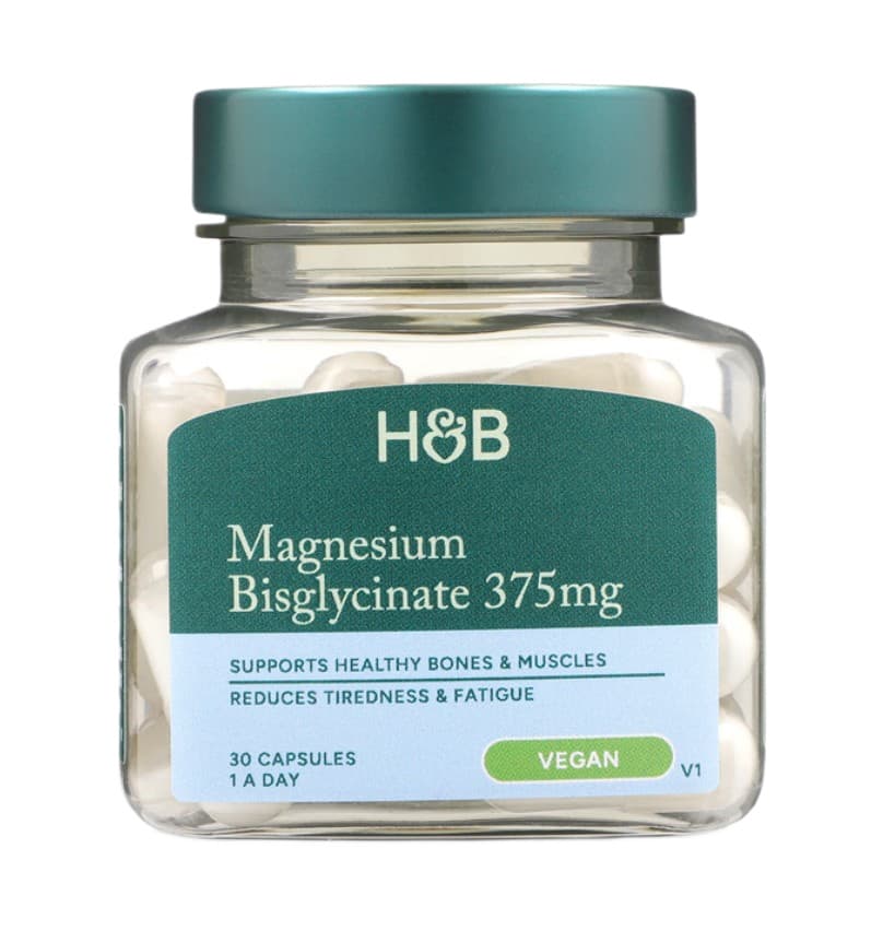 Holland & Barrett - Magnesium Bisglycinate - 375mg - 30 Caps