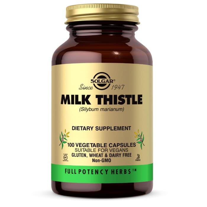 Solgar - Milk Thistle (Silybum Marianum) - 100 Caps