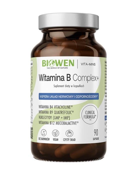 Biowen - Vitamin B Complex+ - 90 Caps