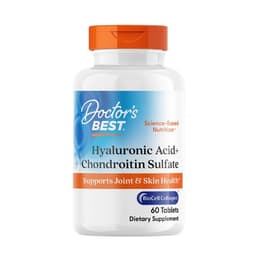 Doctor'S Best - Hyaluronihappo + Kondroitinisulfatti Kollageenilla - 60 Tablettia
