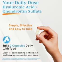 Doctor'S Best - Hyaluronihappo + Kondroitinisulfatti Kollageenilla - 60 Tablettia