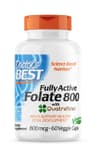 Doctor's Best - Fully Active Folate 800 With Quatrefolic - 60 Vcaps