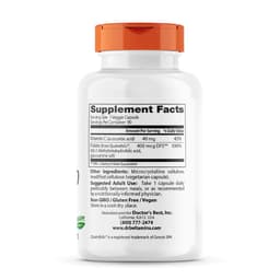 Doctor's Best - Fully Active Folate 800 With Quatrefolic - 60 Vcaps