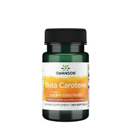 Swanson - Beta-Carotene (Vitamin A), 10 000IU - 250 Sgels