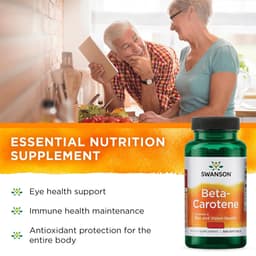 Swanson - Beta-Carotene (Vitamin A), 10 000IU - 250 Sgels