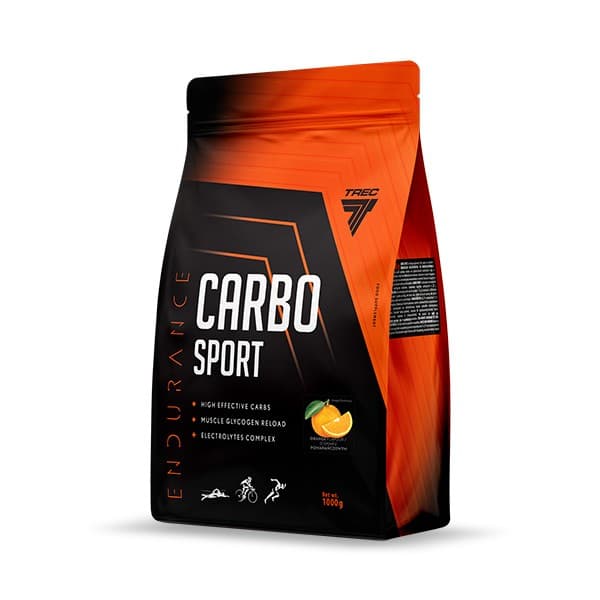 Trec - Endurance Carbo Sport (Orange - 1000g) – Trec förpackning
