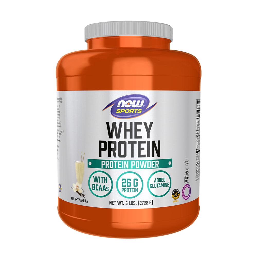 Now Foods - Creamy Vanilla - 2722g – NOW Foods förpackning