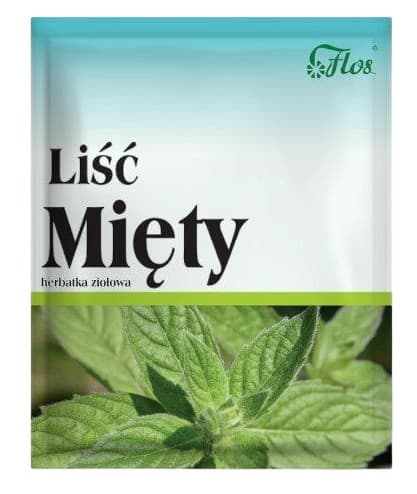 Flos - Peppermint Leaf 50g – Flos förpackning