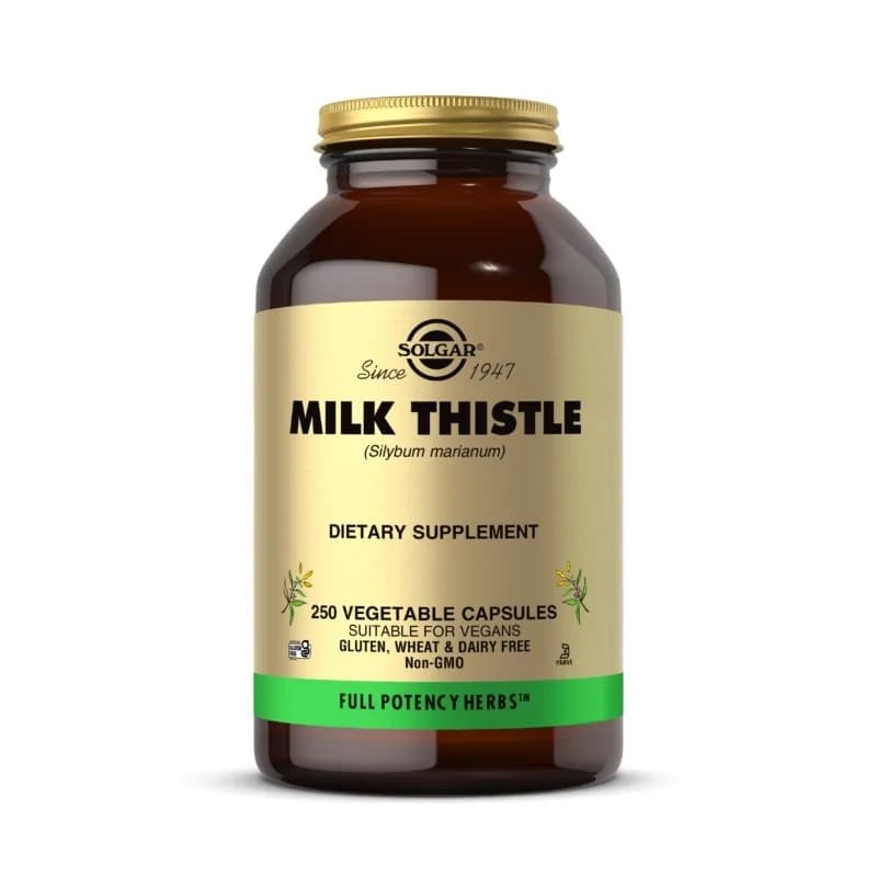 Solgar - Milk Thistle (Silybum Marianum) - 250 Caps