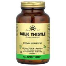 Solgar - Milk Thistle (Silybum Marianum) - 250 Caps