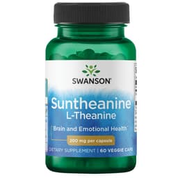 Swanson - Suntheanine L-Theanine - 200mg - 60 Vcaps