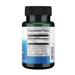 Swanson - Suntheanine L-Theanine - 200mg - 60 Vcaps