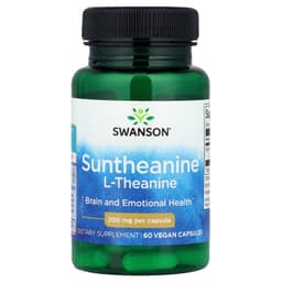 Swanson - Suntheanine L-Theanine - 200mg - 60 Vcaps