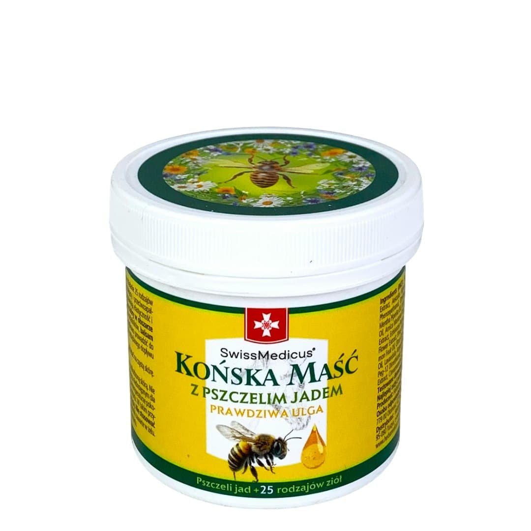 SwissMedicus - Horse Salve With Bee Venom - 150ml – SwissMedicus förpackning