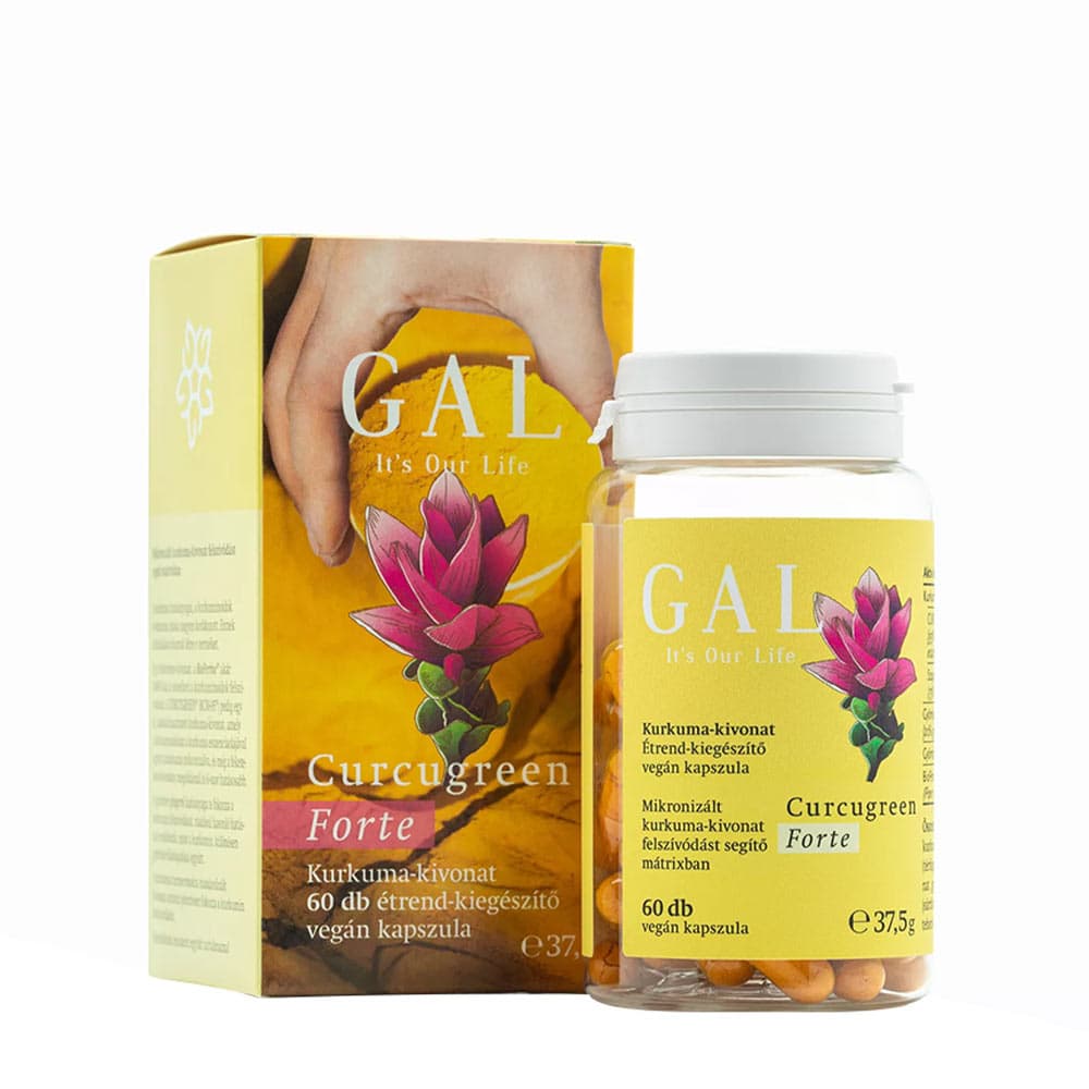 GAL - Curcugreen Forte - 60 Caps – GAL förpackning