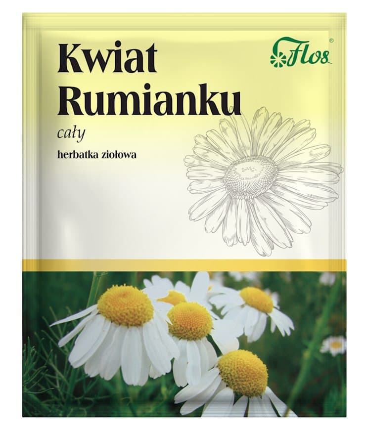 Flos - Chamomile Flower Whole – Flos förpackning