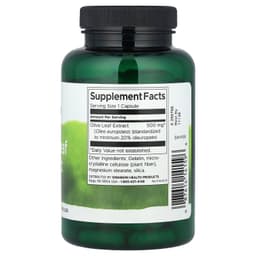 Swanson - Olive Leaf Extract, 750mg Super Strength - 60 Caps