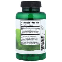 Swanson - Olive Leaf Extract, 750mg Super Strength - 60 Caps