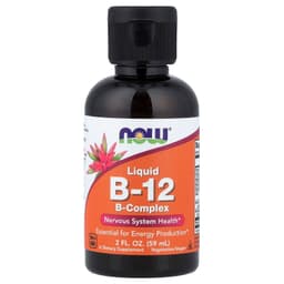 NOW Foods - Vitamin B-12 Liquid B-Complex - 59ml