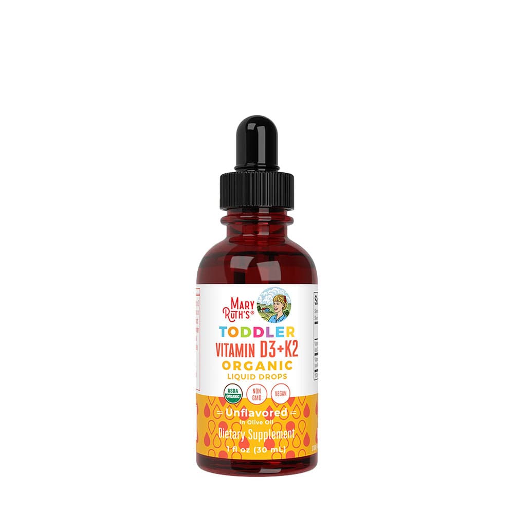 Maryruth'S - Toddler Vitamin D3+K2 Organic Liquid Drops - 1 Fl oz