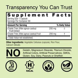 Nature'S Answer Chasteberry Vitex Agnus-Castus - 90 Vcaps