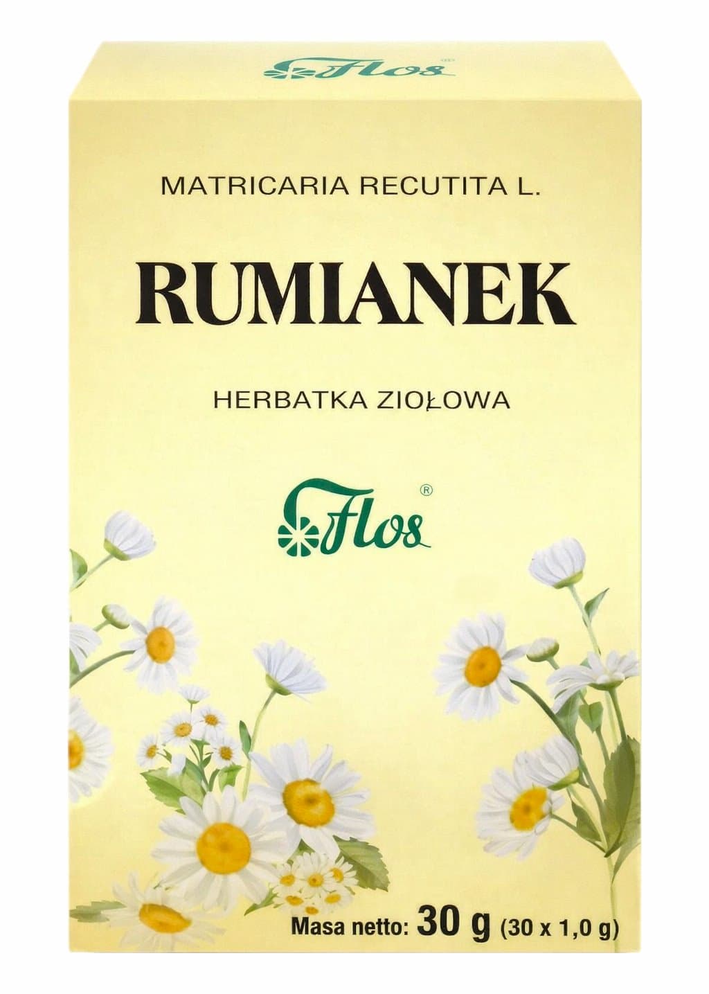 Flos - Chamomile Flower – Flos förpackning