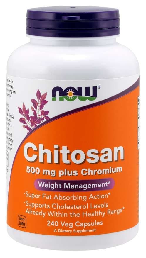 NOW Foods - Chitosan Plus Chromium – NOW Foods förpackning