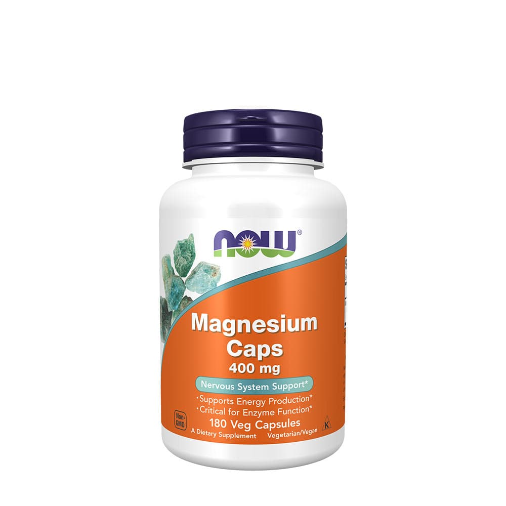 NOW Foods - Magnesium - 180 Vcaps