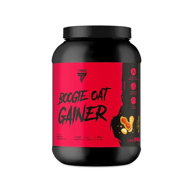 Trec - Boogie Oat Gainer, Peanut Butter - 2000g – Trec förpackning