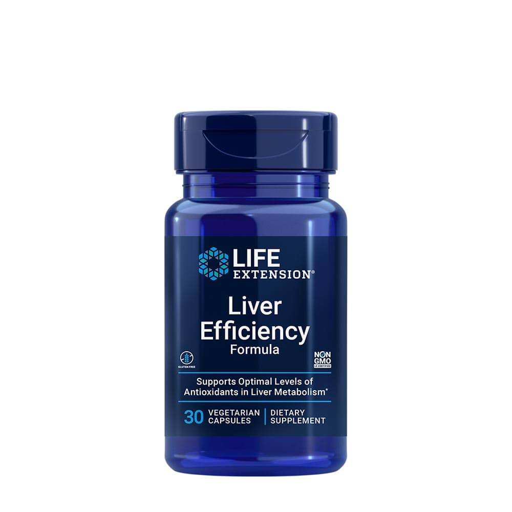 Life Extension - Liver Efficiency Formula - 30 Vcaps