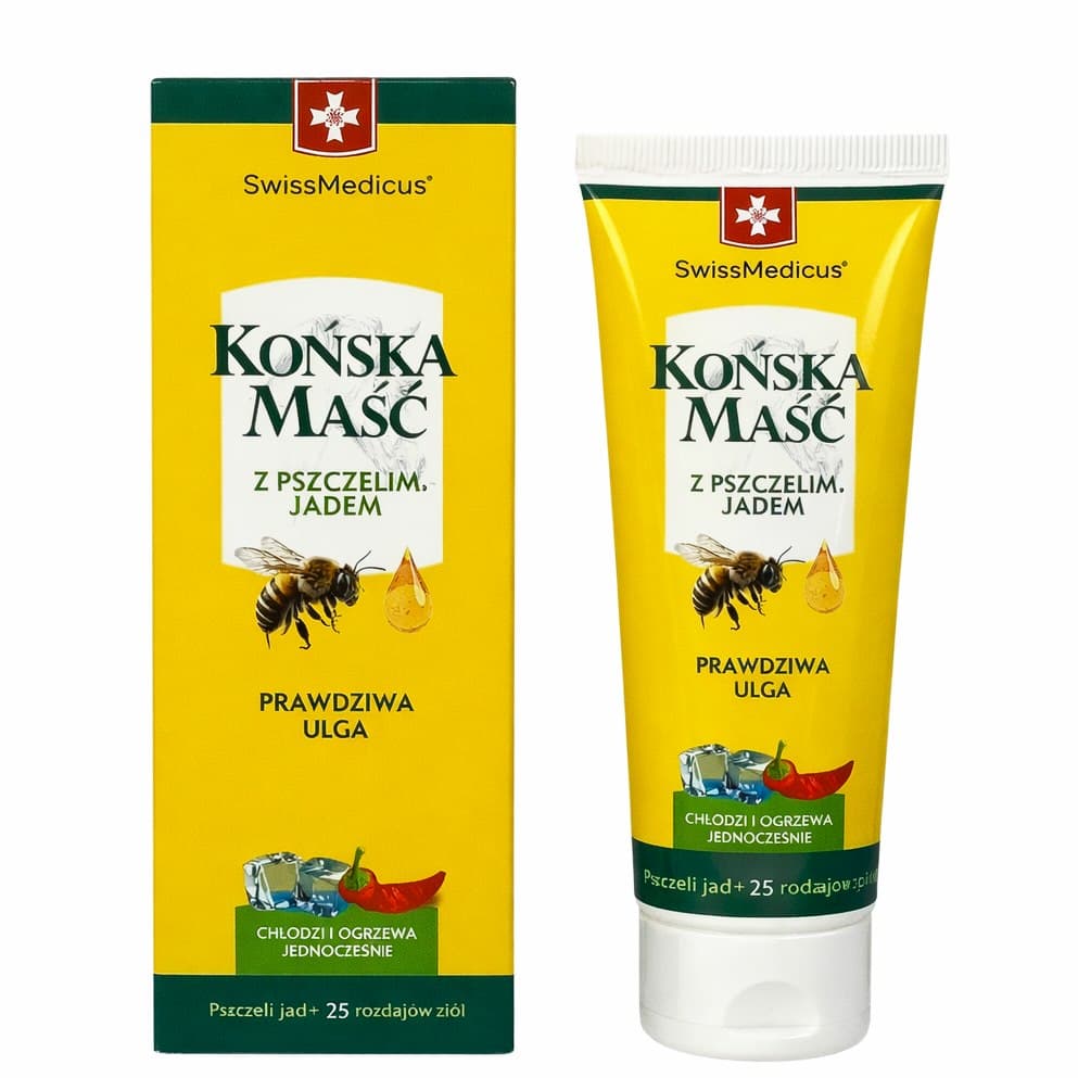 SwissMedicus - Horse Ointment with Bee Venom – SwissMedicus förpackning