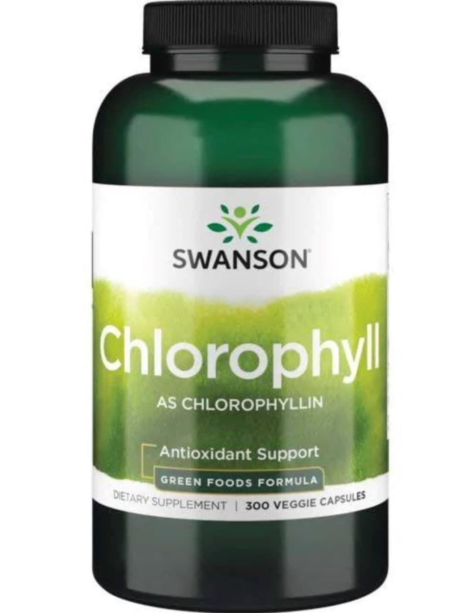 Swanson - Chlorophyll, 60mg (300 Caps)