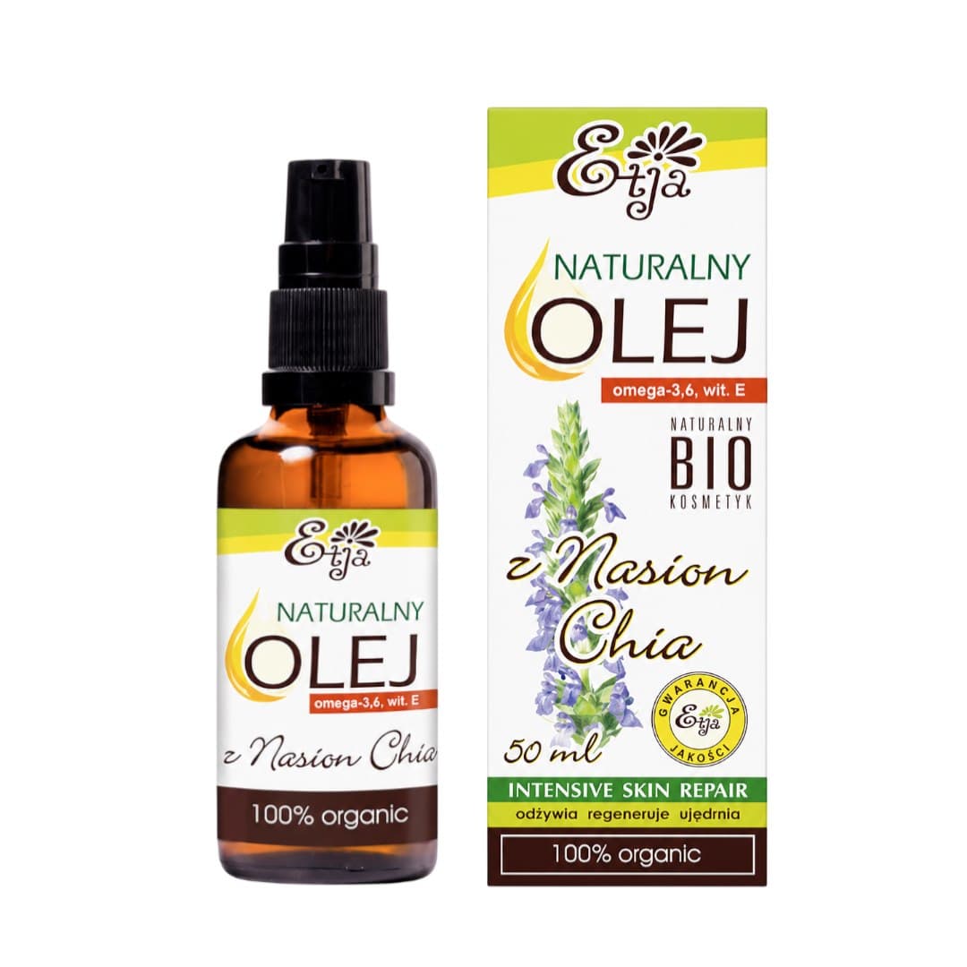 Etja - Natural Chia Seed Oil - 50ml