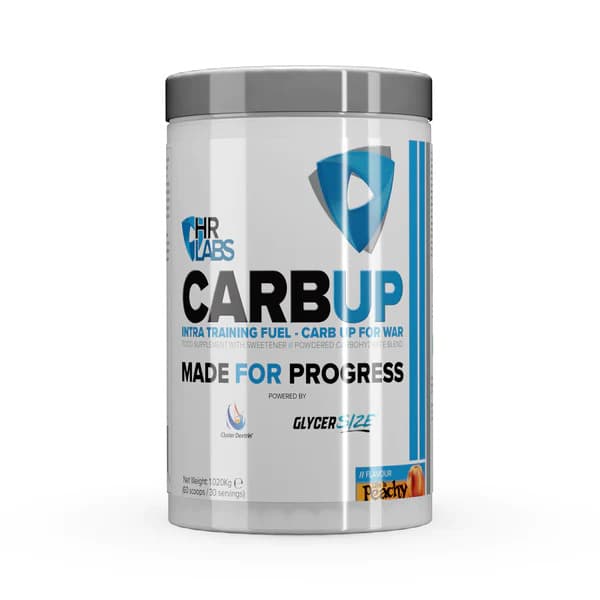 Hr Labs - Carb Up For War, Life Is Peachy - 1020g – Hr Labs förpackning