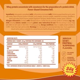 Nanosupps - (nano) - Whey Protein Glazed Cinnamon Roll - 1000g