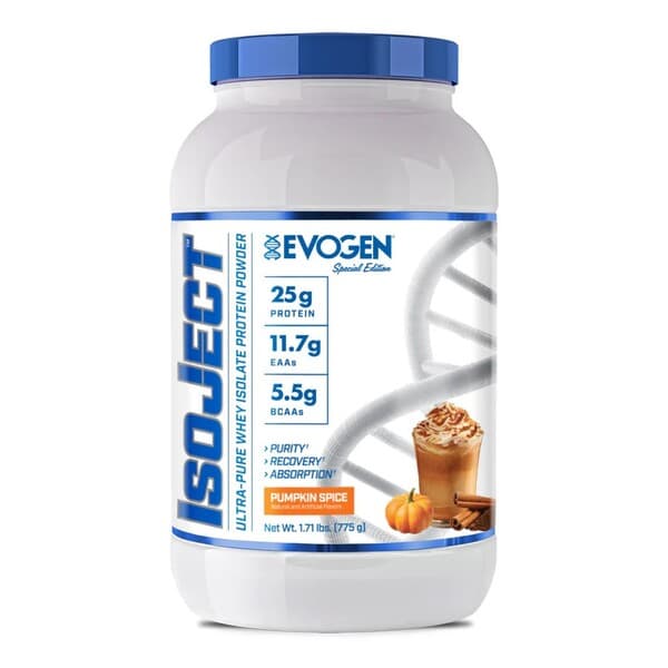 Evogen - Isoject, Pumpkin Spice - 775g – Evogen förpackning