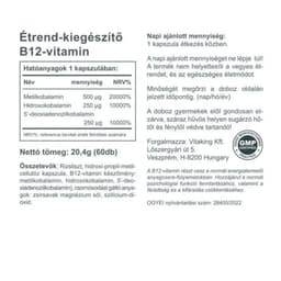 Vitaking - B-12 Vitamin Veggie - 60 Caps