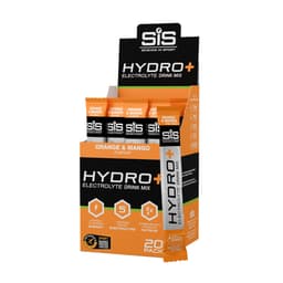 Science In Sport - SiS HYDRO+ Sticks - Electrolyte Drink Mix - Orange Mango - 20 X 4.3g