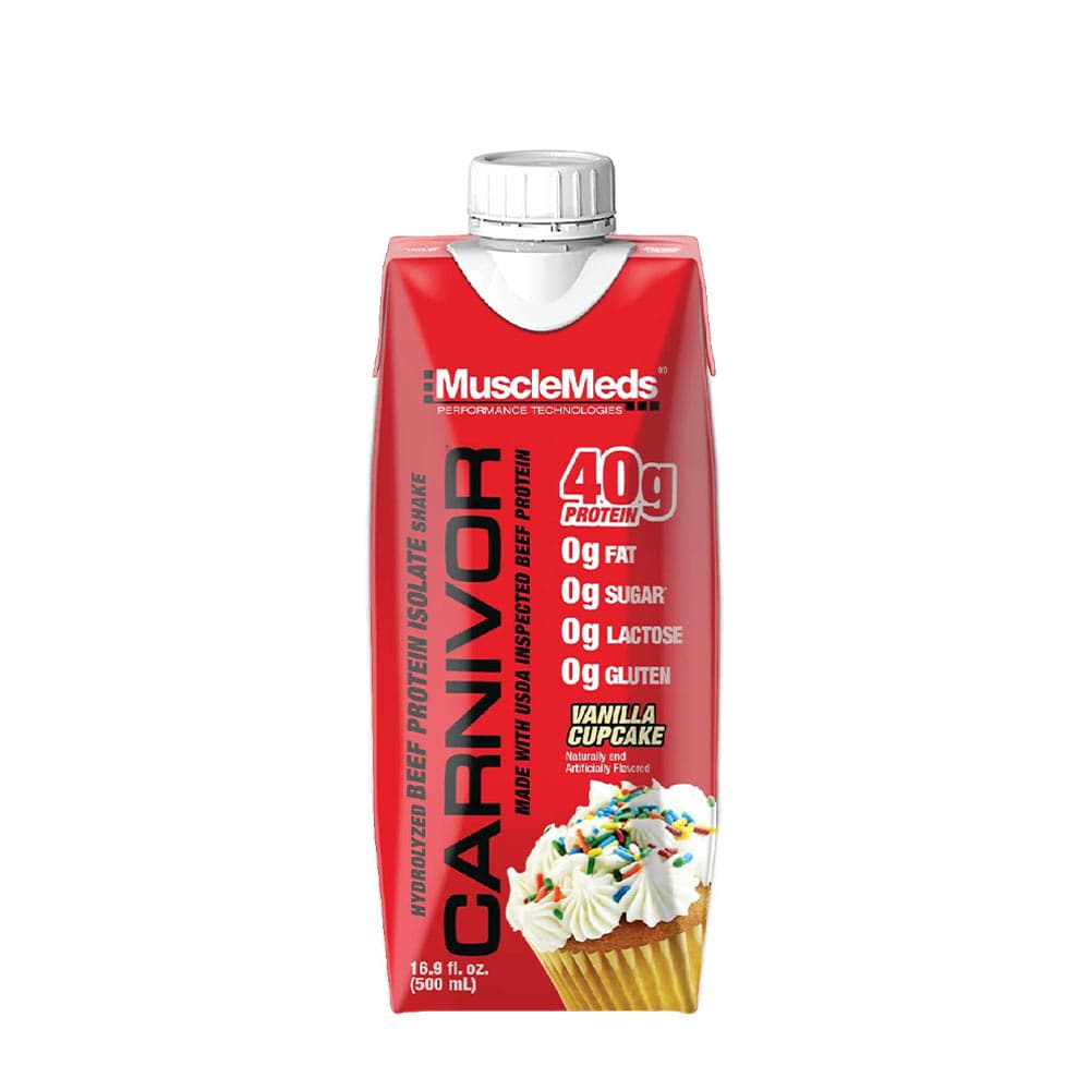 MuscleMeds - Vanilje Cupcake - 500ml – MuscleMeds packaging
