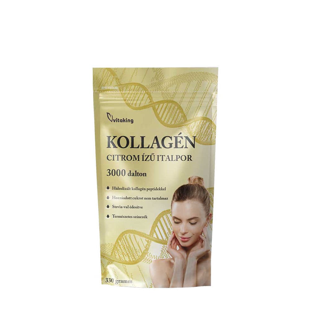 Vitaking - Collagen Drink Powder - 330g – Vitaking förpackning