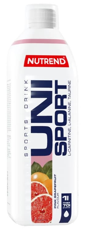Nutrend - Unisport, Pink Grapefruit - 1000ml. – Nutrend förpackning