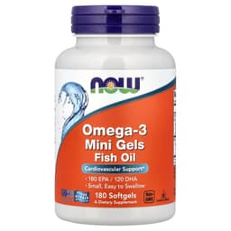 NOW Foods - Omega-3 Mini Gels - 180 Sgels