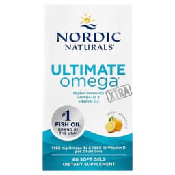 Nordic Naturals - Ultimate Omega Xtra, 1480mg Lemon - 60 Sgels