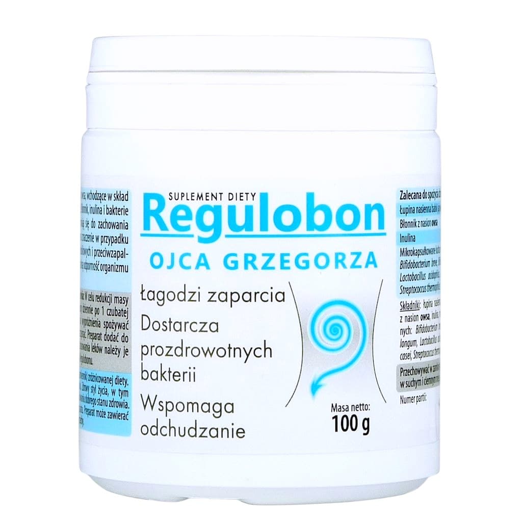 Bonimed - Regulobon Ojca Grzegorza - 100g – Bonimed förpackning