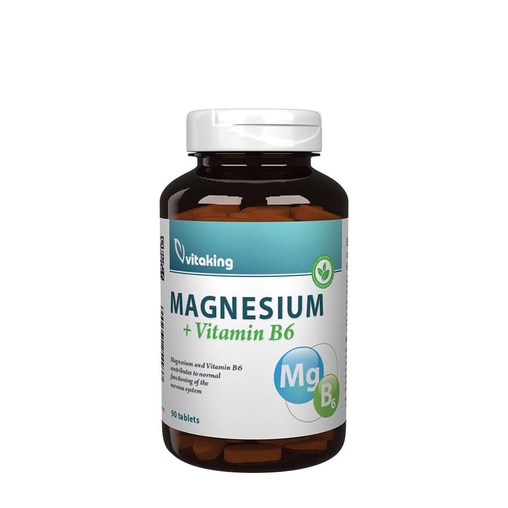 Vitaking - Magnesium + Vitamin B6 – Vitaking förpackning