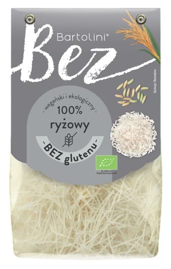 Bartolini - Organic Gluten-Free Rice Pasta Ribbon 250g – Bartolini förpackning